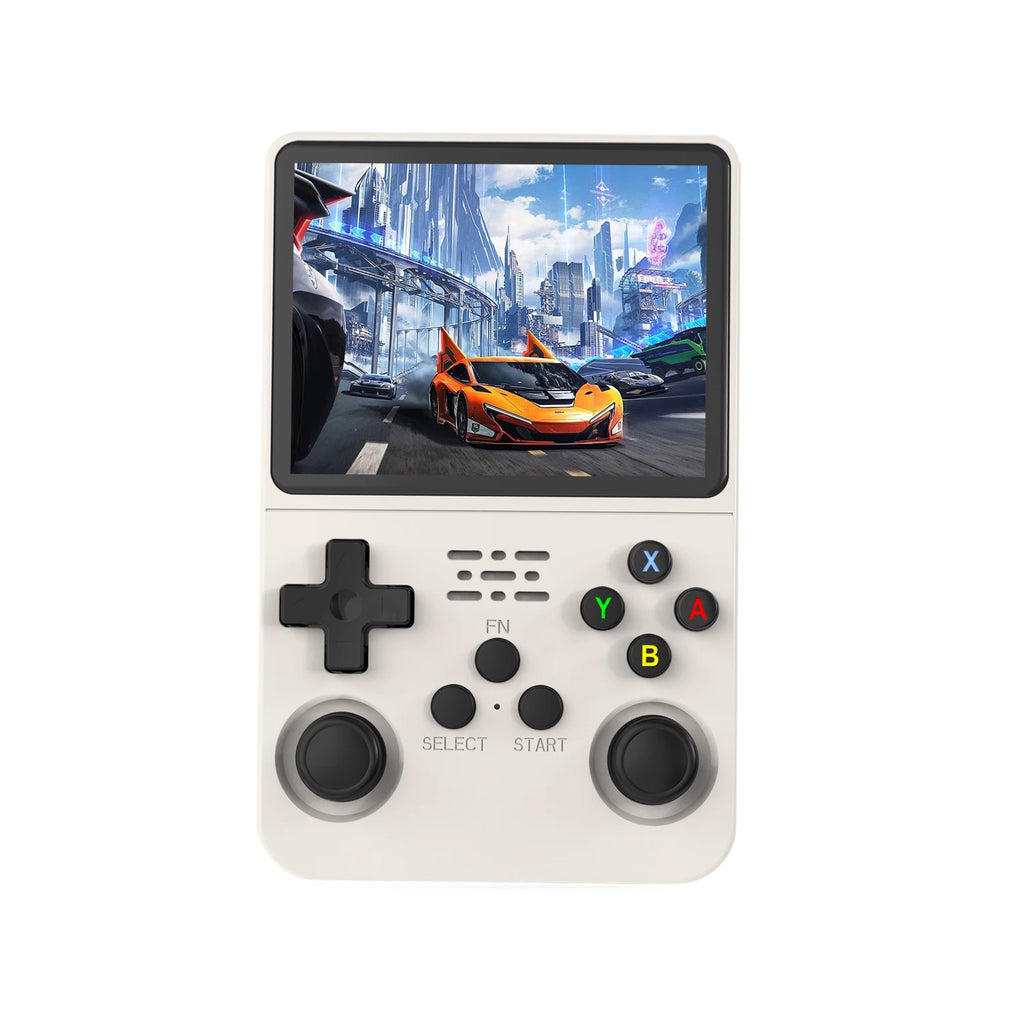GAMINJA R36S Handheld Game Console 3.5Inch IPS 640x480 Screen Built in 64GB Memory Classic Games Portable Handheld Game Console