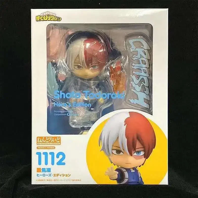 #686 My Hero Academia Midoriya Izuku Anime Figure #1112 Todoroki Shouto/Bakugo Katsuki Action Figure GSC Q Version Model Toys