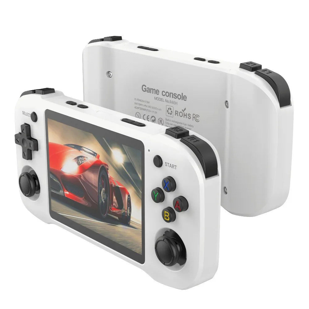 NEW R46H Retro Handheld Game Console 1024x600 Resolution  Linux System 128GB Adults Kids Gift Home Gaming Player 20000+games ﻿