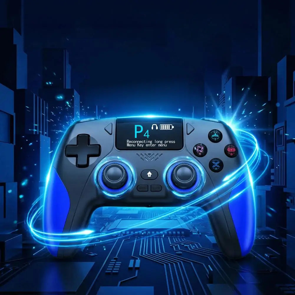 Wireless Game Controller With Screen For Ps 4 For Ios For Switch