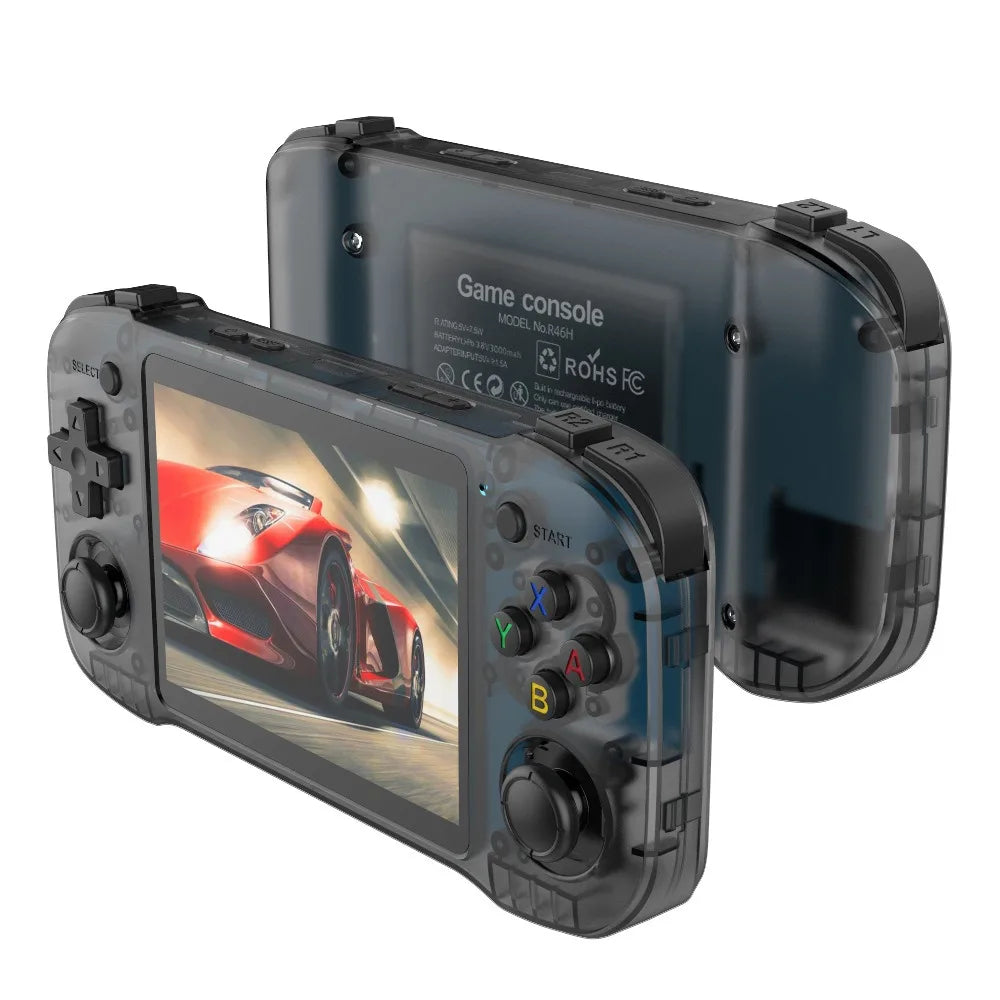 NEW R46H Retro Handheld Game Console 1024x600 Resolution  Linux System 128GB Adults Kids Gift Home Gaming Player 20000+games ﻿