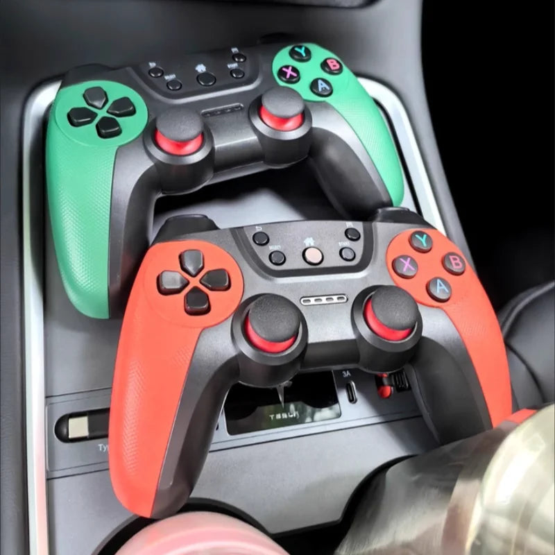 2025 NEW Wireless USB Game Controller for Tesla Model Y/3/X/S Double Player Online TV PC PS3 Steam Compatible Gaming Accessory