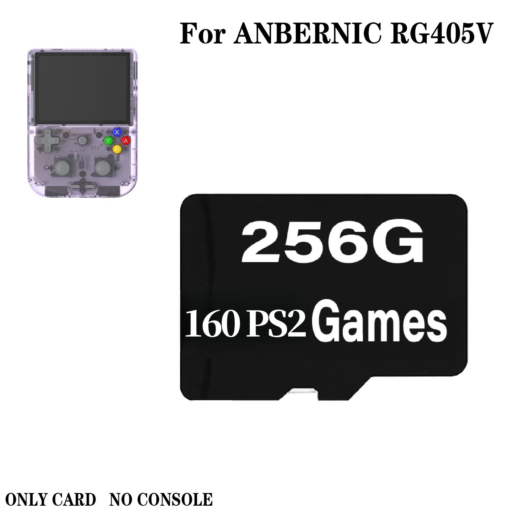 ANBERNIC RG405V PS2 Handheld Game Console TF Card Preloaded Game For Handheld Game Built In 75000 Retro Games Memory Card Gift