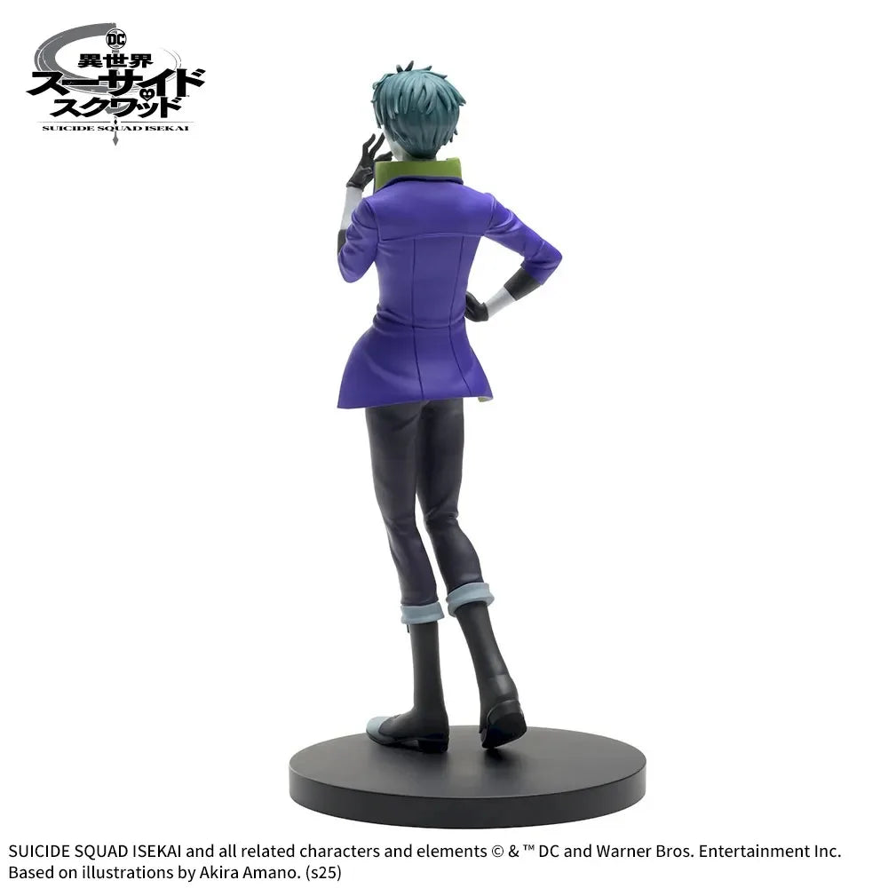 In Stock SEGA Original Genuine Anime Suicide Squad Isekai Desktop×Decorate Collections Harley Quinn Joker 16cm Model Toy Figures
