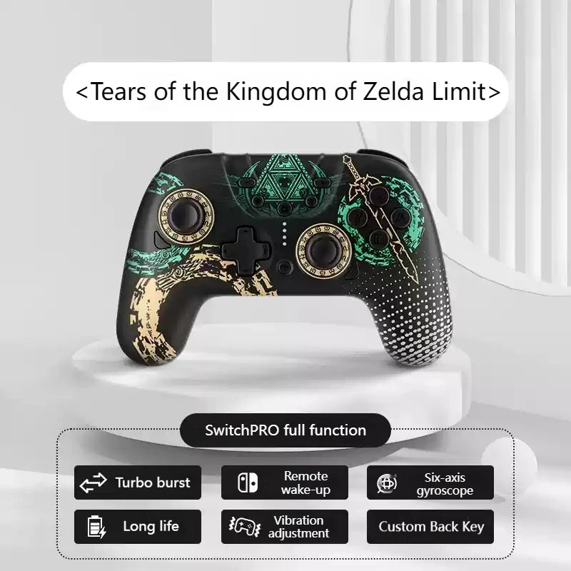 Aolion Switch Wireless Game Controller Tears Of The Kingdom Six Axis Gyroscope Long Endurance Macro Programming Game Controller
