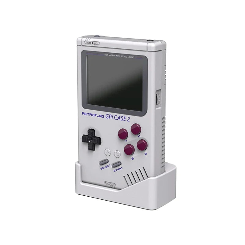 Retroflag GPi Case 2 with Rechargable Battery 3" inch LCD Screen Compatible with Raspberry Pi Compute Module 4