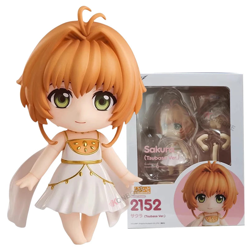 #2152 Tsubasa Reservoir Chronicle Sakura Anime Girl Figure #2153 Syaoran Action Figure Mokona Modoki Figurine Model Doll Toys
