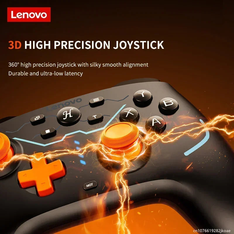 Lenovo S04 Gamepad Support TURBO Function High Sensitivity Game Controller For Switch2 phone/Tablet/Smart TV Joystick Controller
