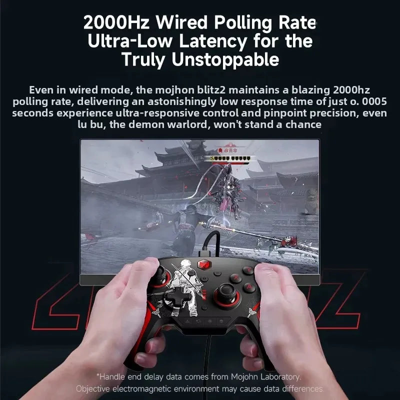 BIGBIGWON Blitz 2 TMR wireless game controller,Gamepad ,2000Hz,1000mAh,Bluetooth Star Flash For NS PC Steam Game,PUBG.APEX.