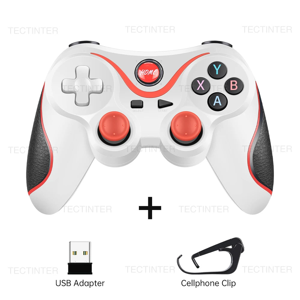 Bluetooth-Compatible Gamepad for PS4/PS3/Android Terios T3 Wireless Game Controller for Nintendo Switch/IOS/PC Joystick Controle