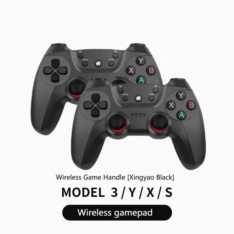 2025 NEW Wireless USB Game Controller for Tesla Model Y/3/X/S Double Player Online TV PC PS3 Steam Compatible Gaming Accessory
