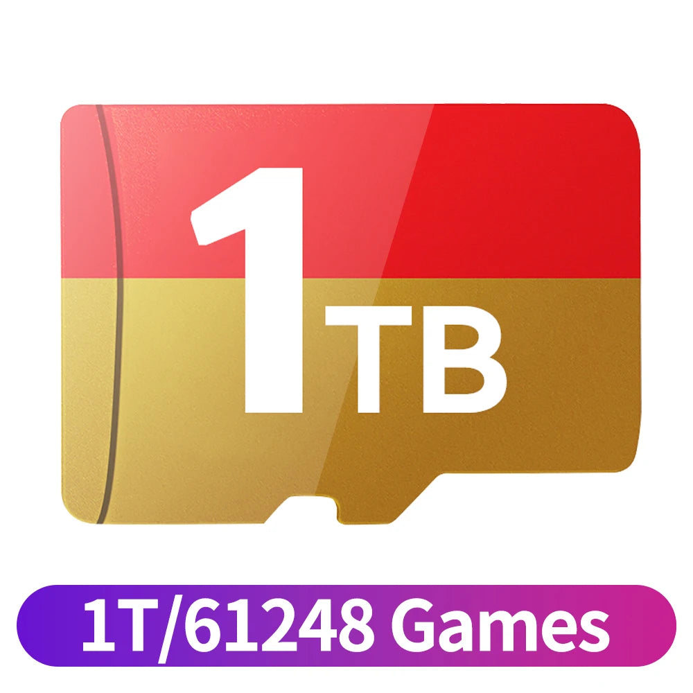1TB TF/Game Card Batocera OS for Steamdeck/Handheld Game Console/Win PC/Laptop with 61248 Game 70+Emulators for PS3/2/1/PSP/MAME