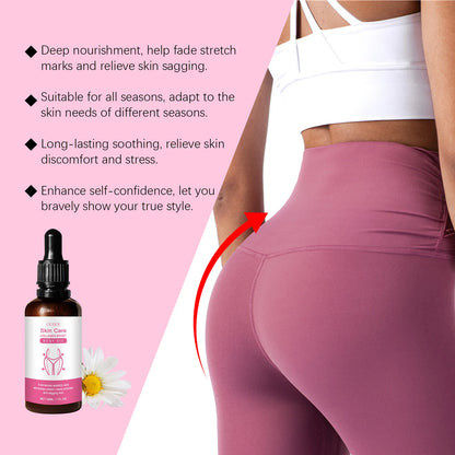 Collagen Boost Body Oil Buttock Up Hip Enhancer Shaping Body Curve Sexy Lifting Butt Breast Enlargement Massage Firming Body Oil