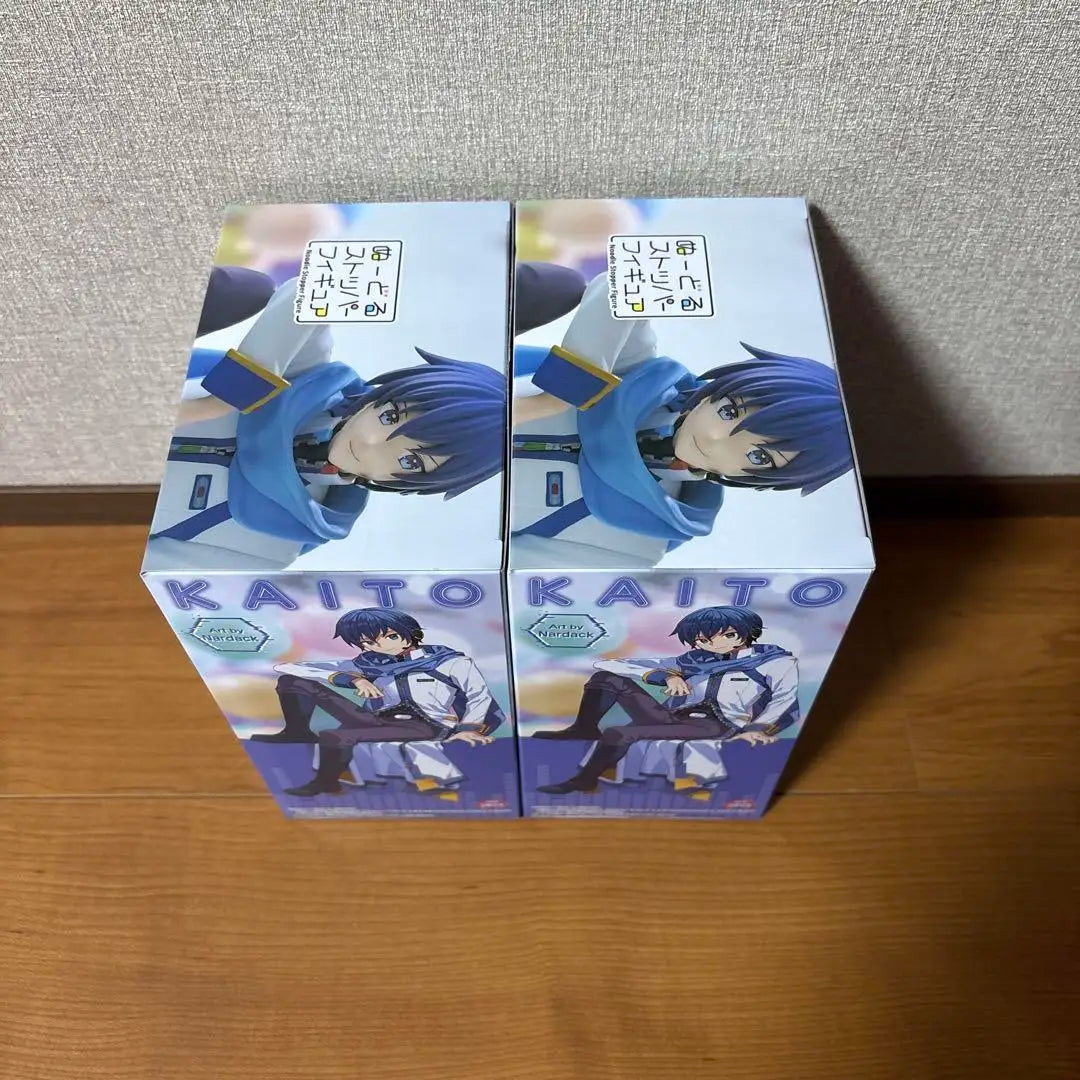 ln Stock FuRyu Hatsune Miku Series Noodle Stopper -KAITO- PVC Anime Action Figures Model Collection Toy