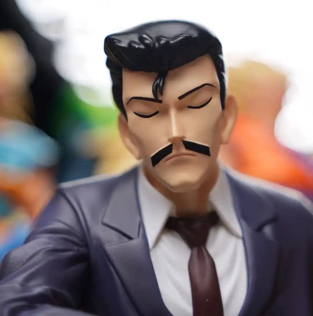 15cm/5.91in Anime Detective Conan Figure Mouri Kogorou Richard Moore  Action Figures Pvc Colection Model Toys for Children Gifts