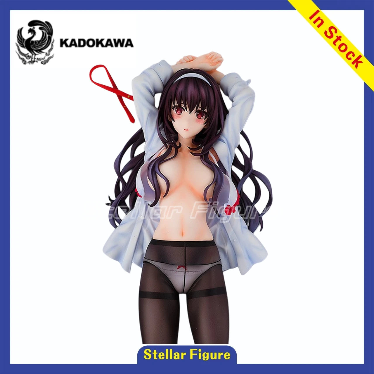 【SF】In Stock Original KADOKAWA GSC How To Raise A Passerby Heroine Kasumigaoka Utaha 1/7 Scale Figures Model Collection Anime