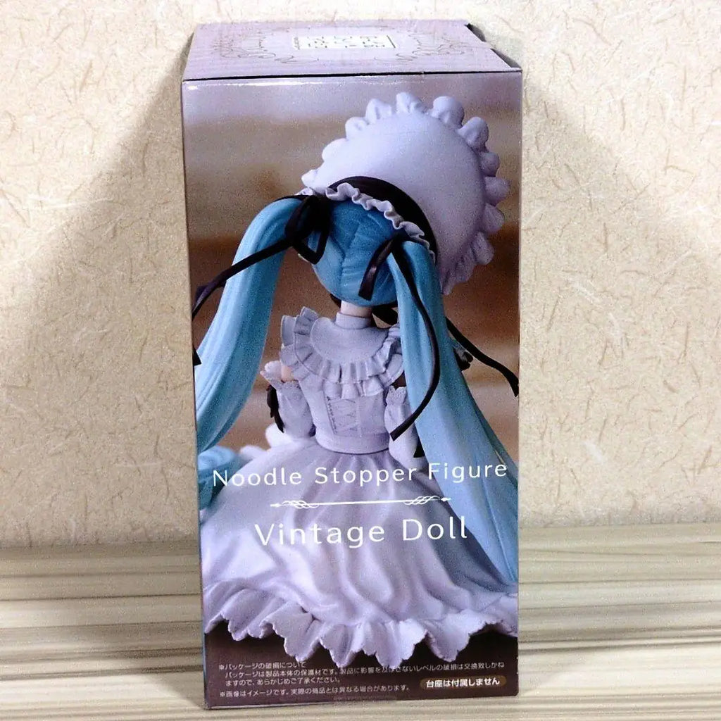 ln Stock FuRyu Noodle Stopper Hatsune Miku -Vintage Doll- PVC 15CM Anime Action Figures Model Collection Toy