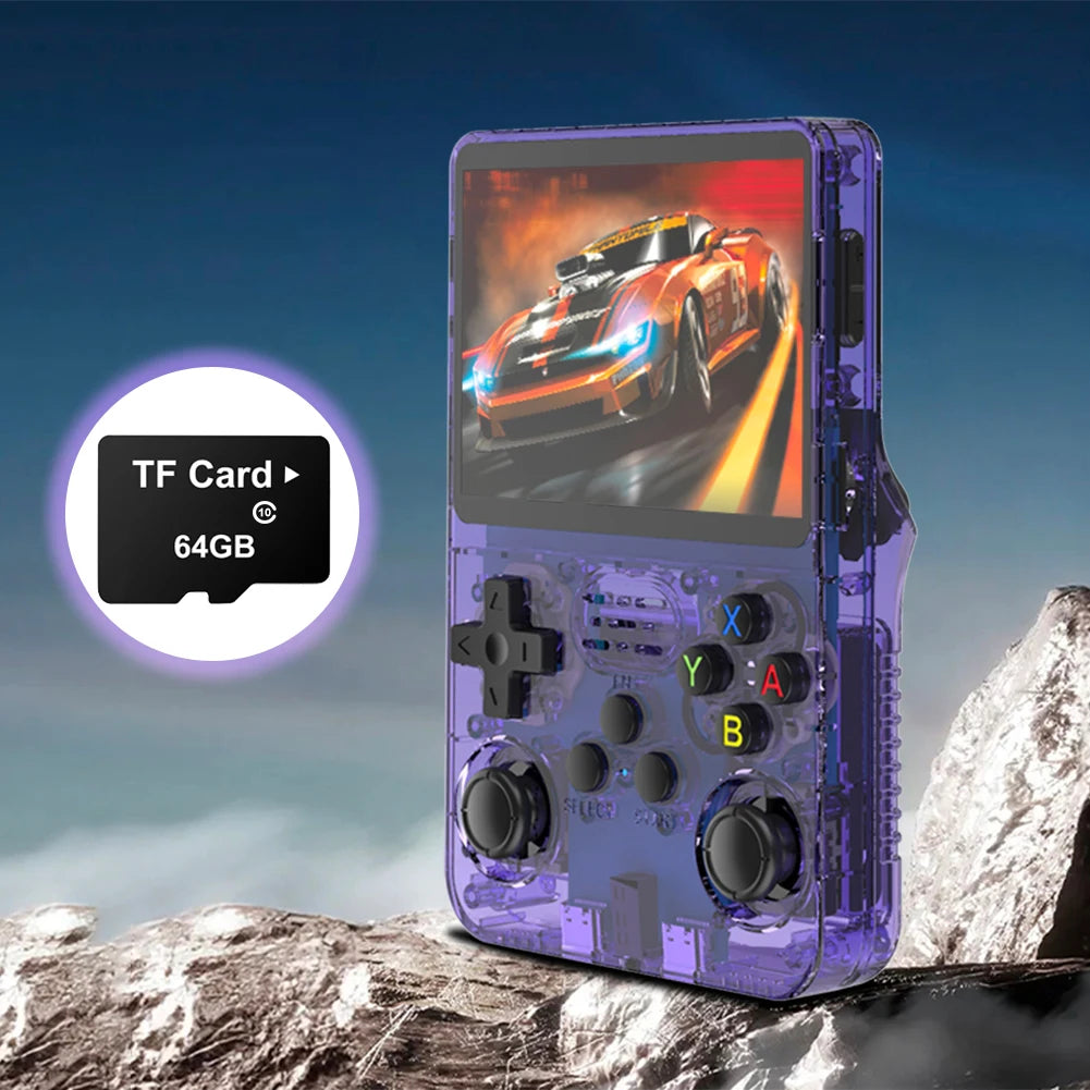 64G Memory Card Built-in 15000+ Game Gaming Memory Card Video Game Memory Card for R36S Handheld Game Console