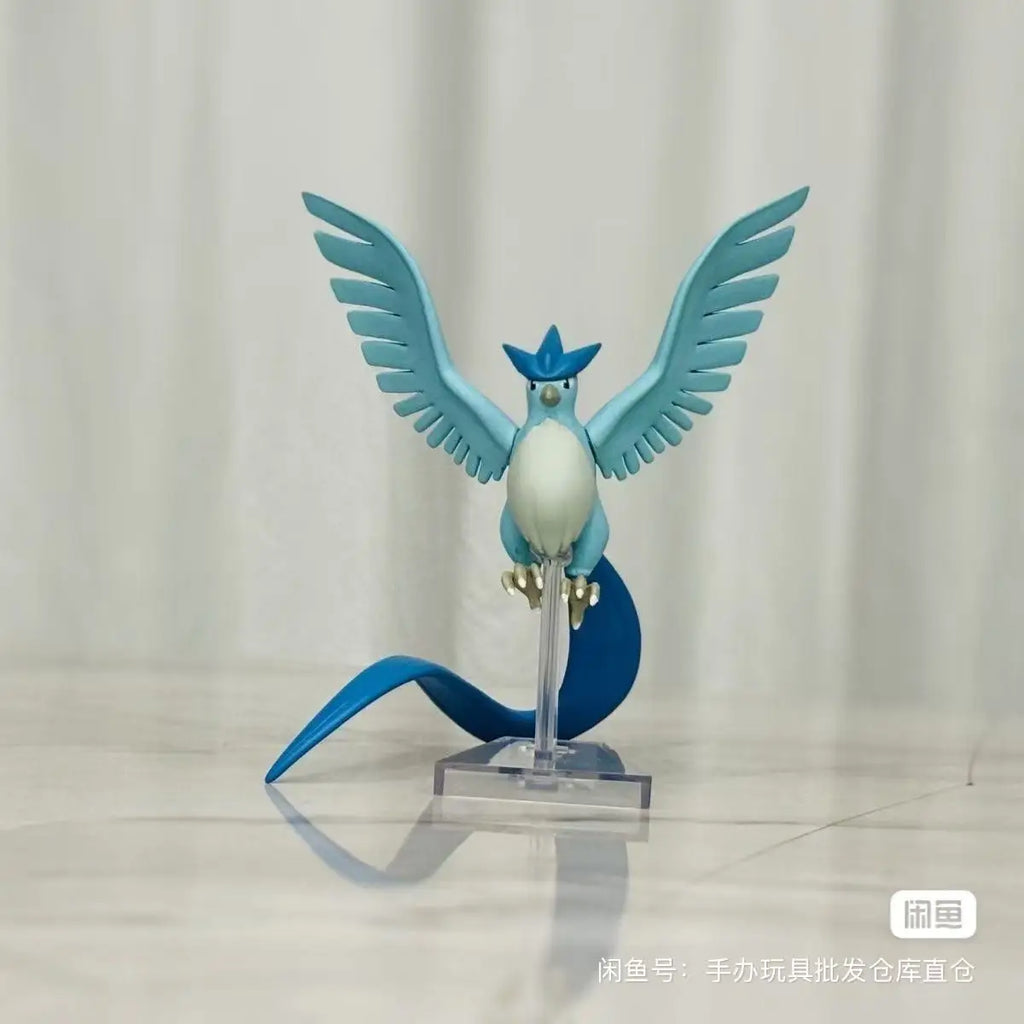 Genuine Scale The World Legend of The Elves Legendary Bird Articuno Moltres Zapdos Cute Action Figure Model Toys