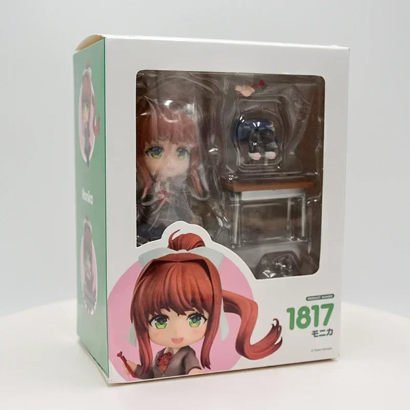 #2250 Literature Club! Sayori Anime Girl Figure #2283 Yuri Action Figure #2077 Natsuki/Monika Figurine Collection Model Doll Toy