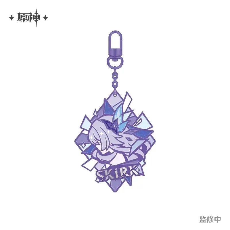 miHoYo Official Genshin Impact Skirk Wireless Bluetooth Game Controller Gift Box Metal Badge Cartoon Stickers  Cosplay Xmas Gift