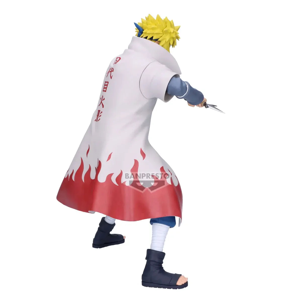 In Stock Original BANPRESTO Naruto Shippuden Grandista Namikaze Minato PVC Anime Figures Action Figure Model Toys Gift