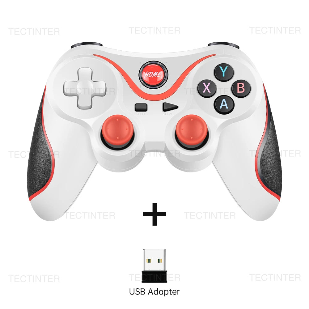 Bluetooth-Compatible Gamepad for PS4/PS3/Android Terios T3 Wireless Game Controller for Nintendo Switch/IOS/PC Joystick Controle