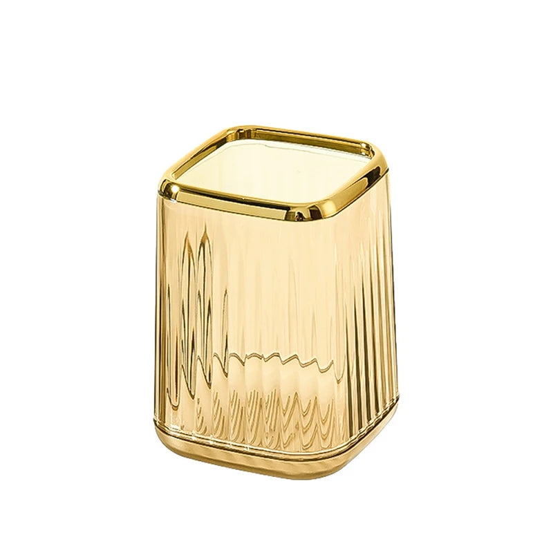 Luxury Makeup Organizers Desktop Cosmetic Brush Storage Box Office Pen Case Make Up Brushes Organizer Lipstick Sundries Holder