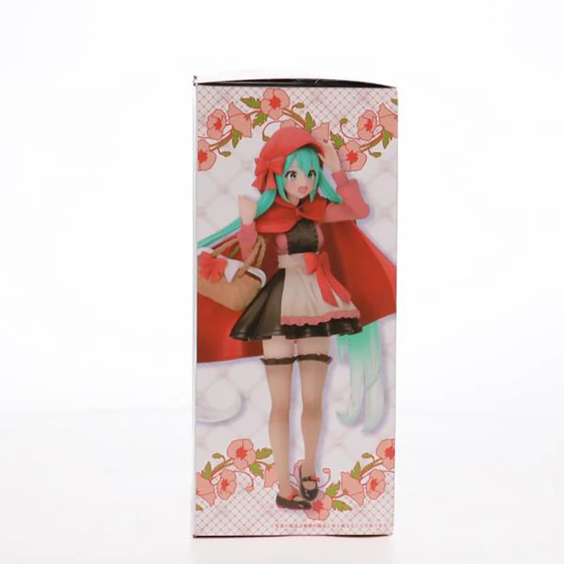 In Stock TAiTO Hatsune Miku Wonderland Figure Little Red Riding Hood PVC 18CM Anime Action Figures Model Collection Toy