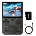 GAMINJA K36 3.5Inch IPS Screen Handheld Game Console 64GB Memory Classic Games Portable Handheld Open Source Game Console