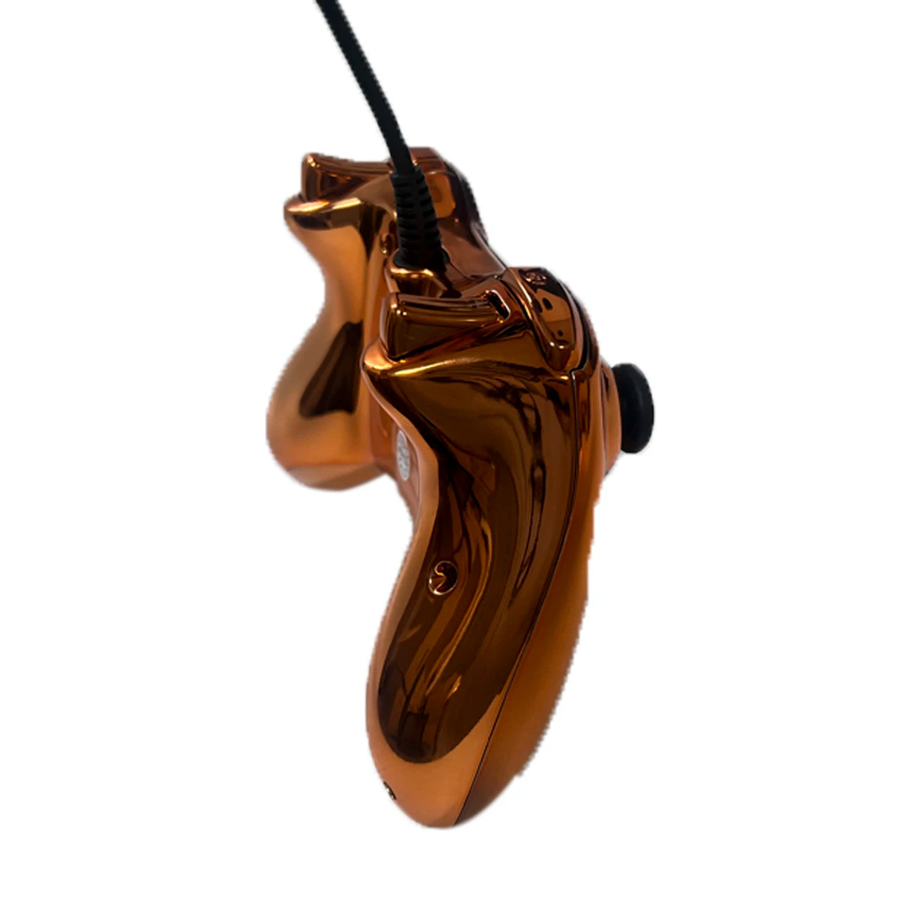 Wired Game Controller with Sleek Electroplated Finish – USB Gaming Peripheral, Compatible with Xbox 360 & PC