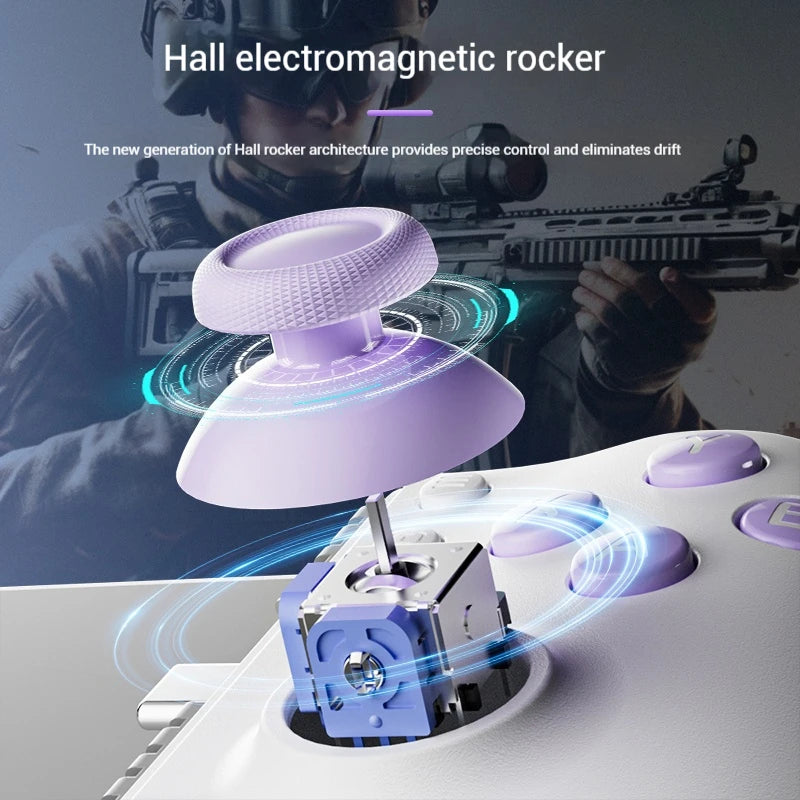 AOLION L10 Hall Effect Mobile Phone Game Controller for iPhone 15 Android Cloud Gaming Xbox Game Pass STADIA Wireless Bluetooth