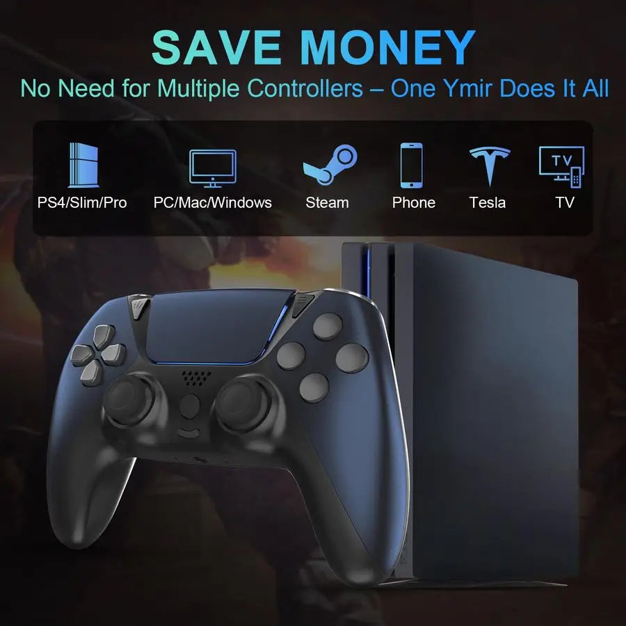 Ymir Luna Controller with Back Paddles,Turbo,Wireless Fire TV Game Controllers for PC,GeForce NOW,Firestick,Replacement for Offi