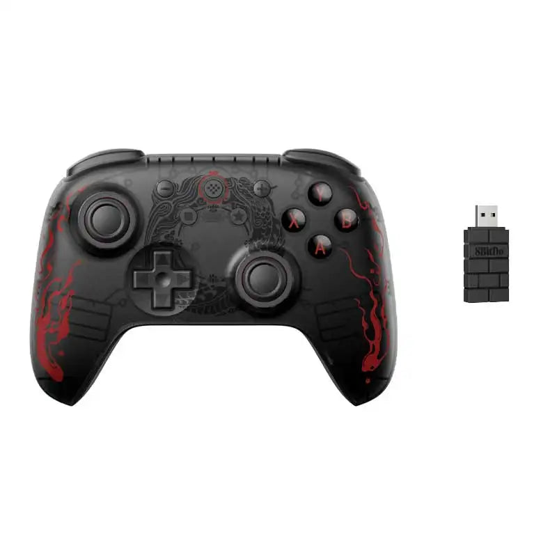 8BitDo Ultimate 2C Wireless Game Controller Wired Gamepad Black Myth WuKong with Hall Effect Joystick for Windows 10 11 Android