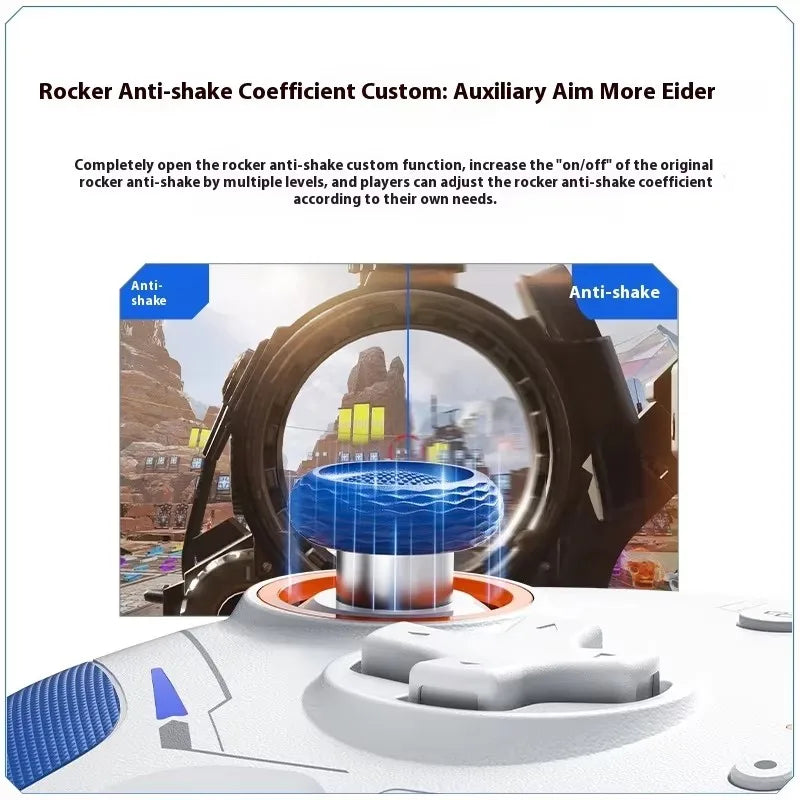 BIGBIG Won Blitz 2 Pro Starburst Wireless Gamepad Carbon TMR Edition for Switch Pc ios Android Somatosensory Game Controllers