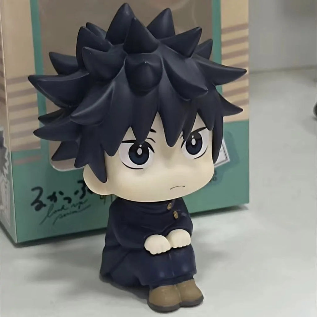 JJK Anime Figure Gojo Satoru Geto Suguru Inumaki Toge Fushiguro Megumi Toji Okkotsu Yuta Itadori Yuuji Ryomen Sukuna Nanami 10cm