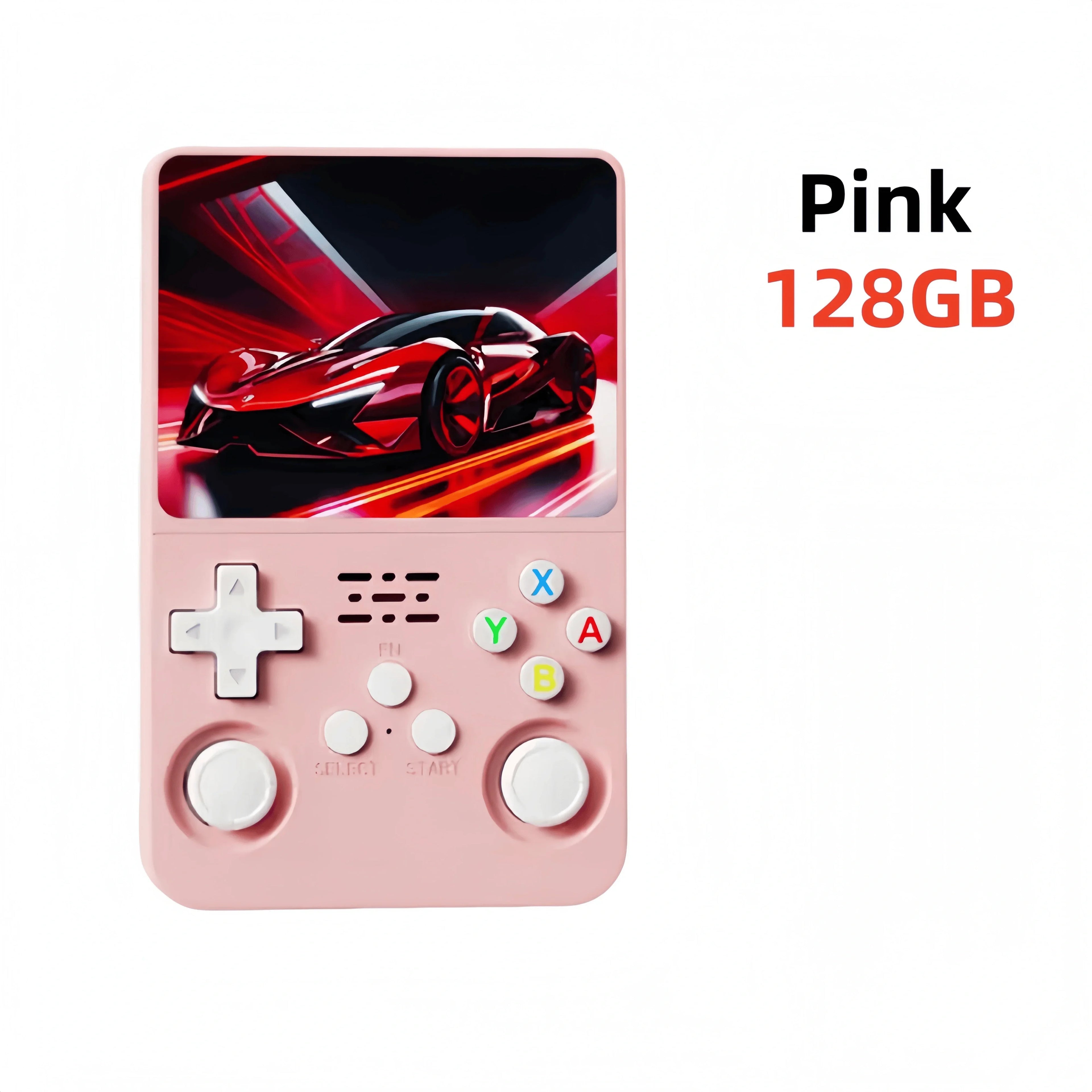 R36S Retro Handheld Video Game Console 3.5 Inch IPS Screen 128GB Portable Pocket Player Linux System Preloaded Games Boy Gift