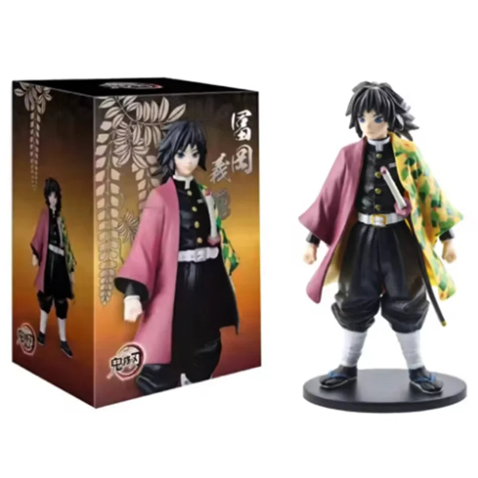 Official Anime Demon Slayer Kimetsu no Yaiba figure Kamado Tanjirou Action Figure Agatsuma Zenitsu Nezuko Warrior PVC Model Toys