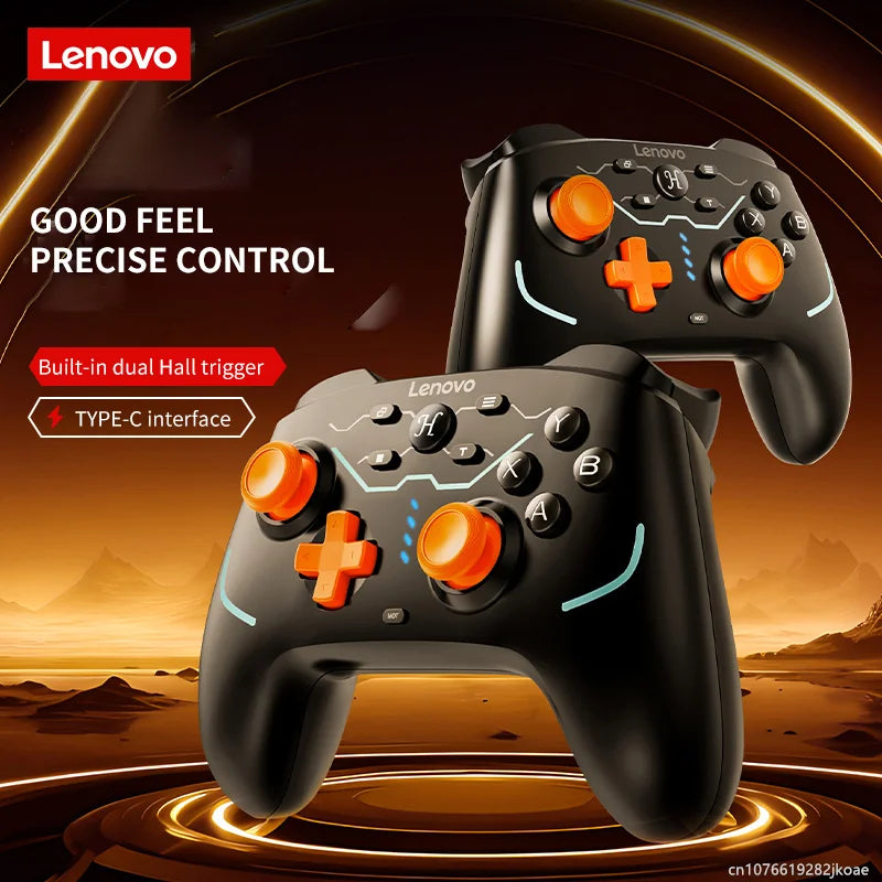 Lenovo S04 Gamepad Support TURBO Function High Sensitivity Game Controller For Switch2 phone/Tablet/Smart TV Joystick Controller