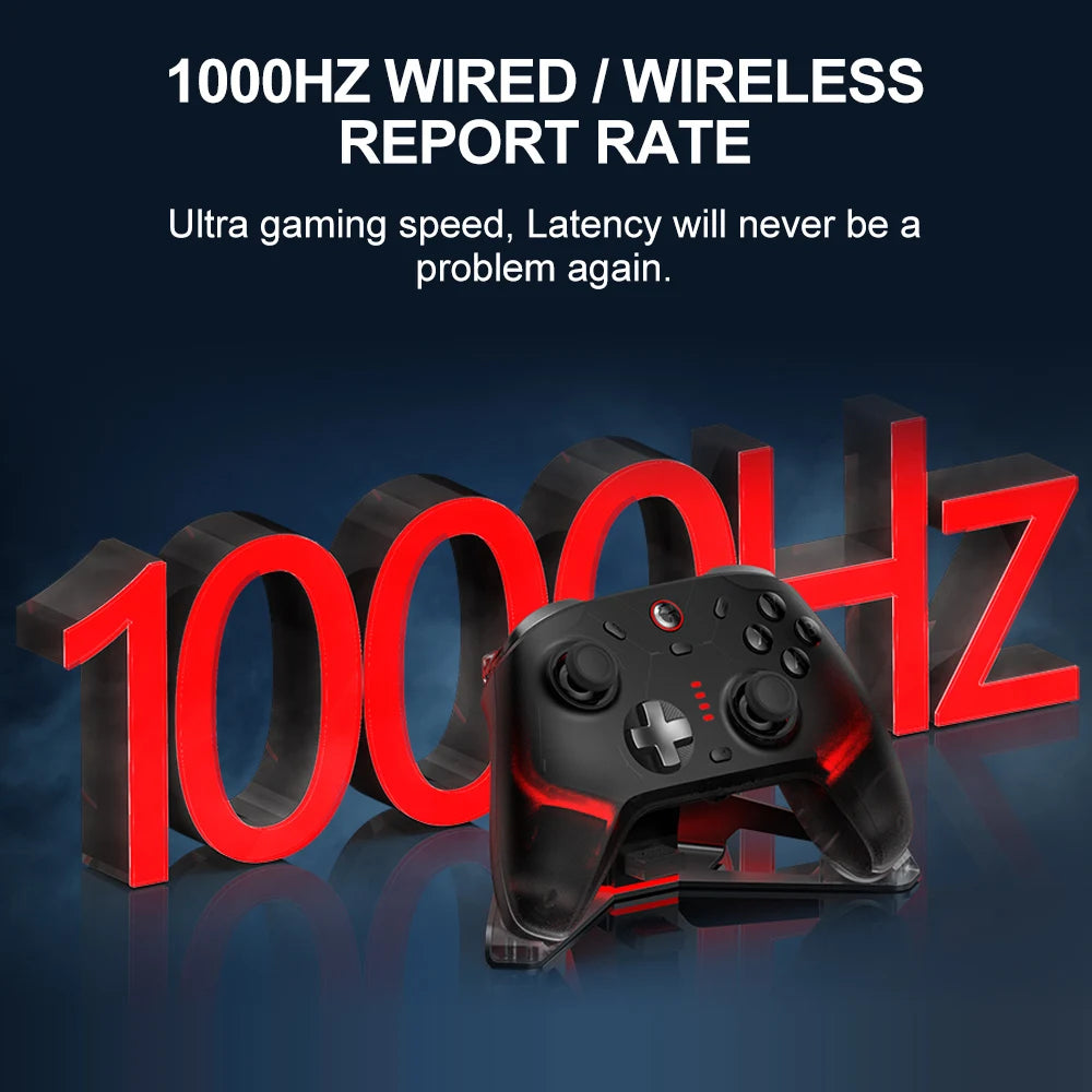 GameSir Cyclone 2 Multiplatform Wireless Game Controller with GameSir Mag Res TMR Sticks for Switch Android iOS PC and Steam