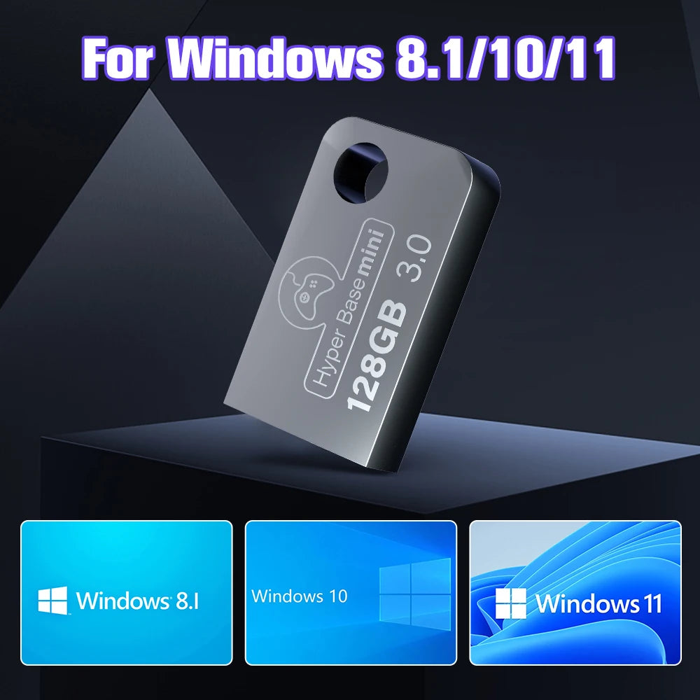 Batocera Game Console with 43000 Retro Games 128GB USB Flash Drive For Steam Deck/PC/Laptop 70+Emulators For PS3/PS2/PS1/N64/NES