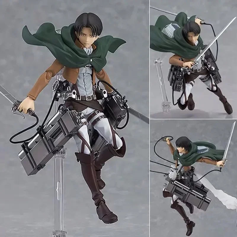#435 Attack on Titan Armin Arlert Anime Girl Figure Levi Ackerman Action Figure Shingeki no Kyojin Figurine Model Doll Toys Gift