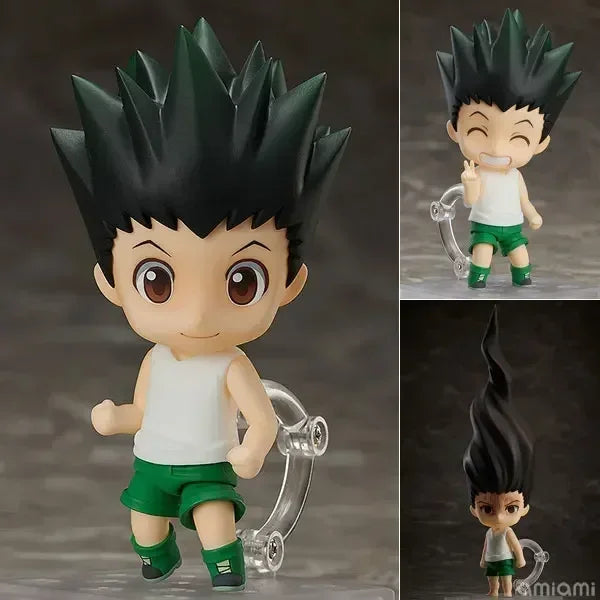 #1444 Hunter x Hunter Hisoka Anime Figure Gon Freecss & Killua Zoldyck Action Figure Chrollo Lucilfer Figurine Model Doll Toys