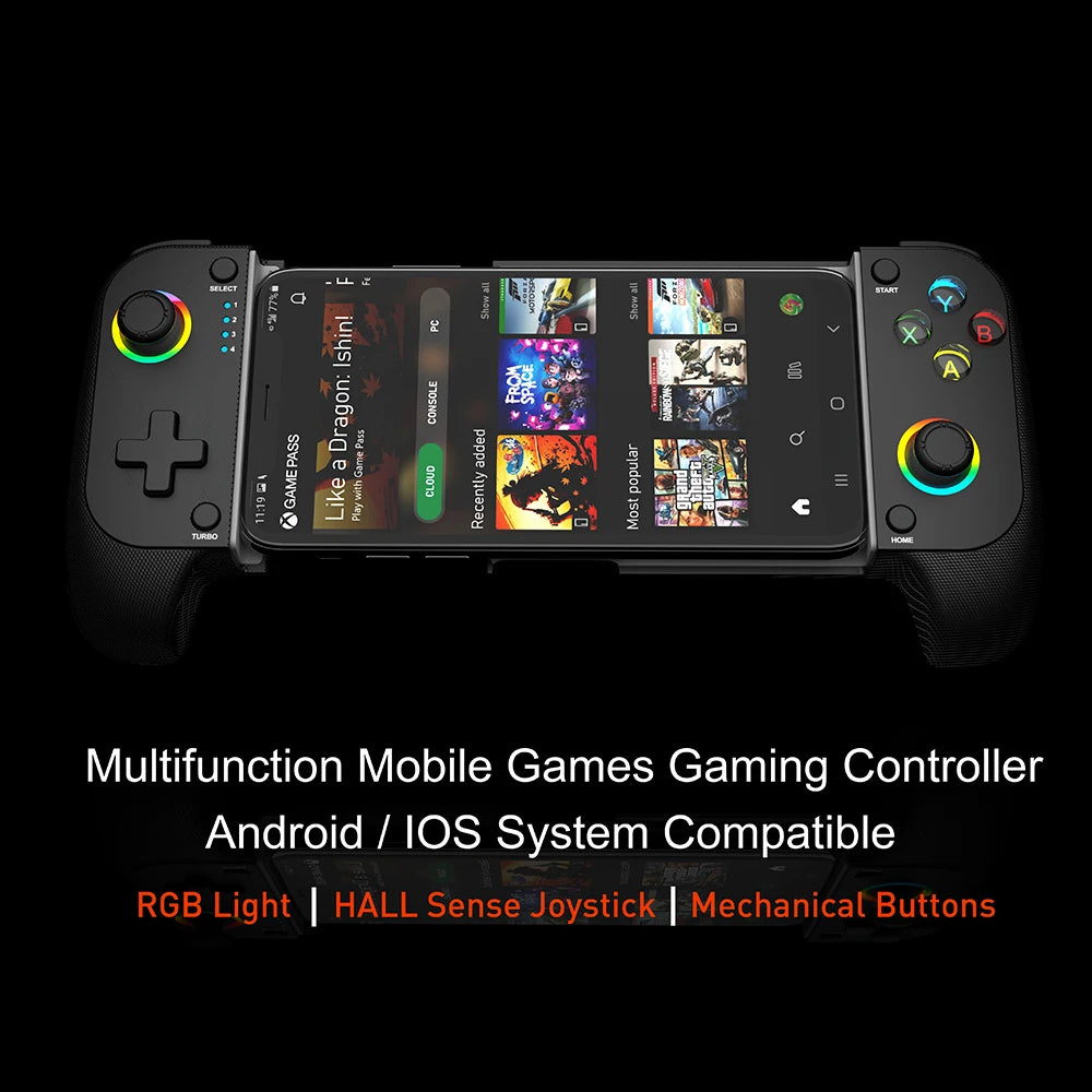 Saitake 7007F Upgrade STK 7009 7009F Game Controller Wireless Bluetooth Gamepad Extendable Joypad Joystick for Android/IOS Phone