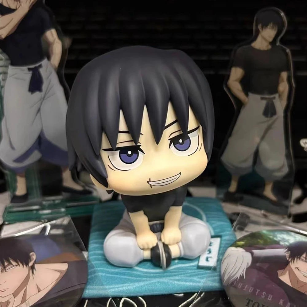 JJK Anime Figure Gojo Satoru Geto Suguru Inumaki Toge Fushiguro Megumi Toji Okkotsu Yuta Itadori Yuuji Ryomen Sukuna Nanami 10cm