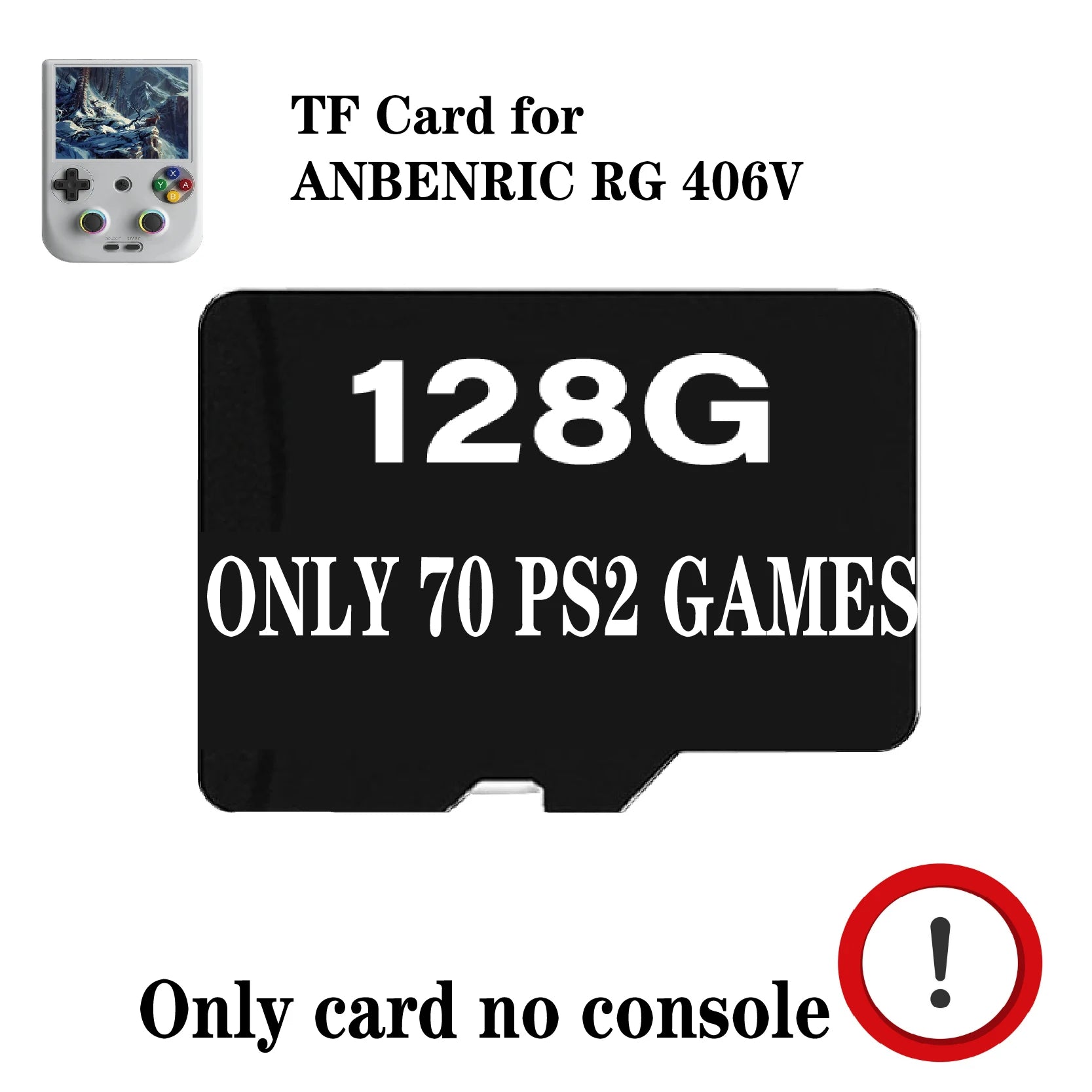 TF CARD FOR ANBERNIC RG 406V Handheld Game Console RG406V 4" IPS Multi-touch Screen Android13 Retro Video Games Support 1080p DP