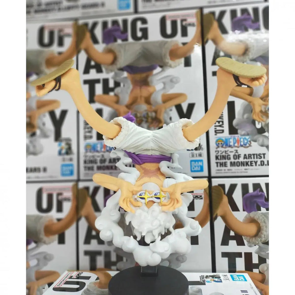 Original Bandai Banpresto One Piece Gear Fifth Monkey.d.luffy Figure Anime Genuine Collectible Boxed Model Dolls Toy Ornament