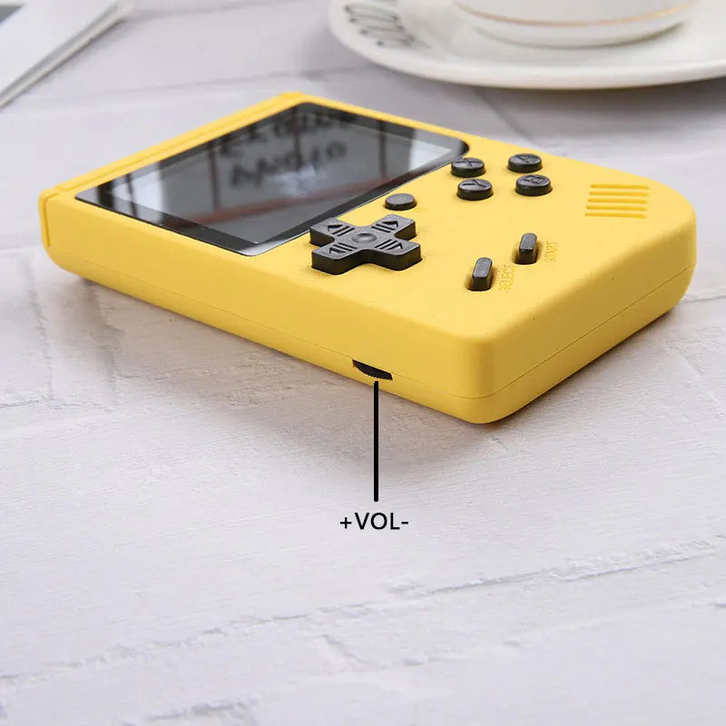 Portable Retro Mini Video Game Console 8-Bit Handheld Game Player Built-in 500 Games AV Out Game Console 3.0 Inch Color HD LCD