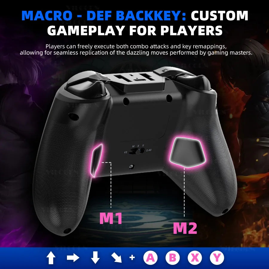 Mobile Game Controller For Android ios Phone Gamepad with Hall Effect Joystick Support XGP & PC & Steam Game