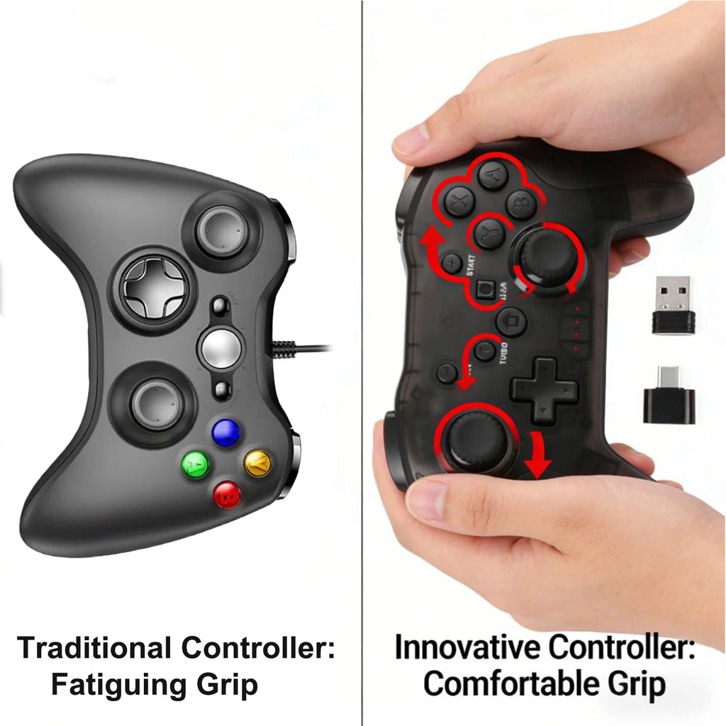 GAMINJA Gamepad For Switch PS4 Controller Bluetooth Gamepad Wireless Game Controller